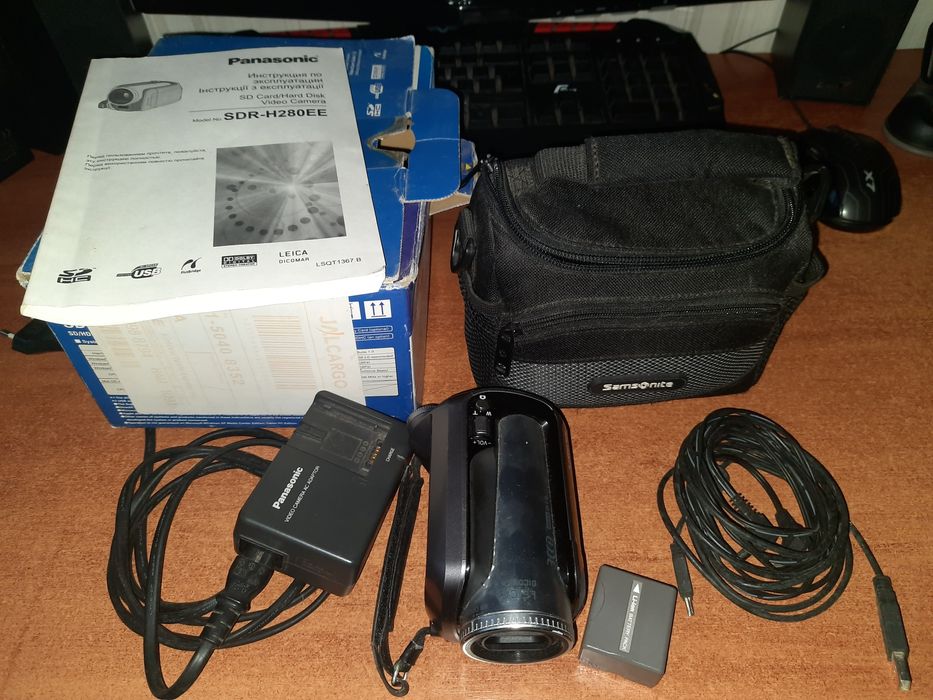 Відеокамера Panasonic SDR-H280. Состояние новой.