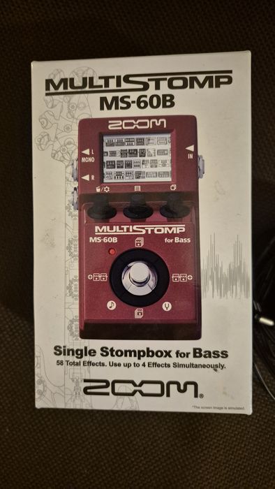 Zoom Multi Stomp MS-60B
Zoom Multi Stomp MS-60B