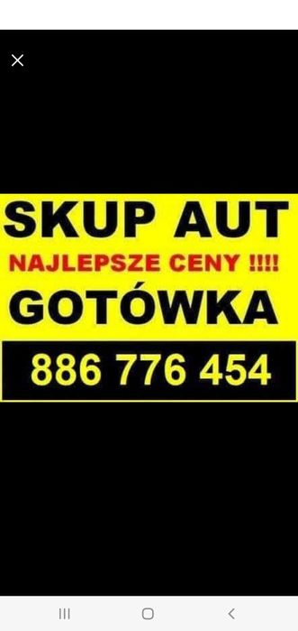 Skup aut od 1000 do 15.000zl