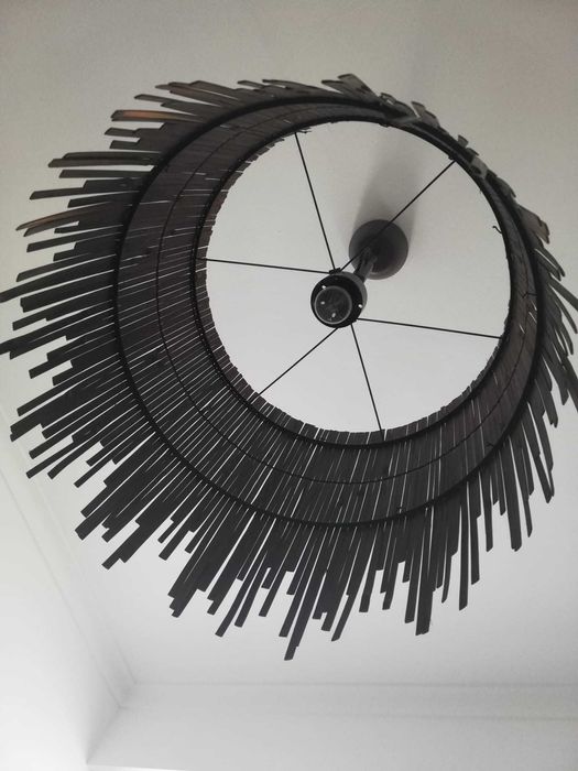 Candeeiro ikea castanho