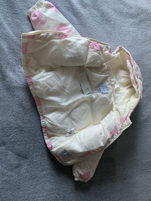 Reserved kurtka dla dziewczynki 98 naturalny puch