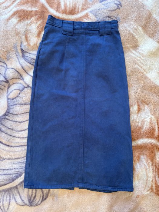 Спідниця синя довга