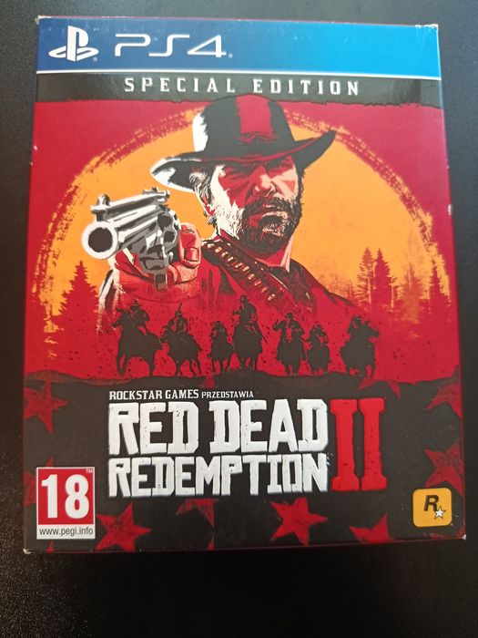 Gra Red dead redemption 2 wydanie specjalne PS4 wersja pl napisy