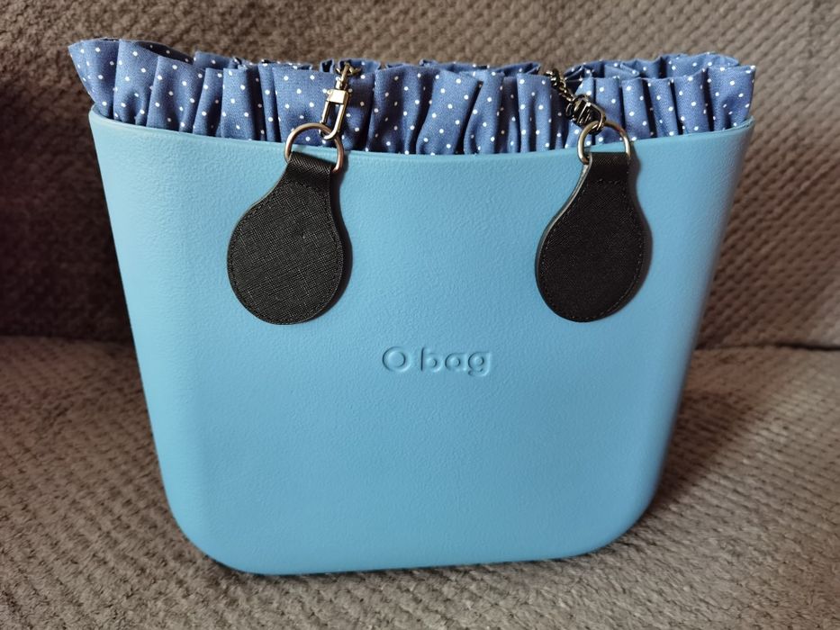 Nowy oryginalny obag mini błękitny o bag