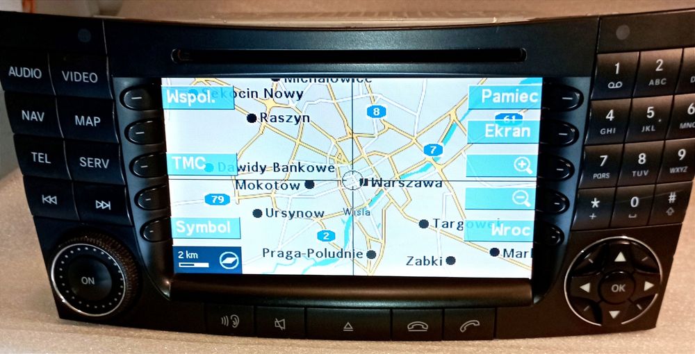 Radio Nawigacja Comand Mercedes W211 W219 CLSDVD MP3...