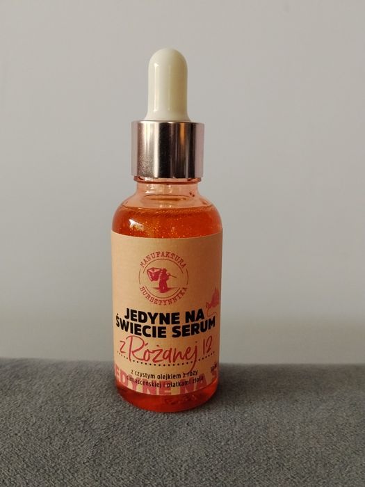Serum różane, z różanej 12, manufaktura bursztynnika