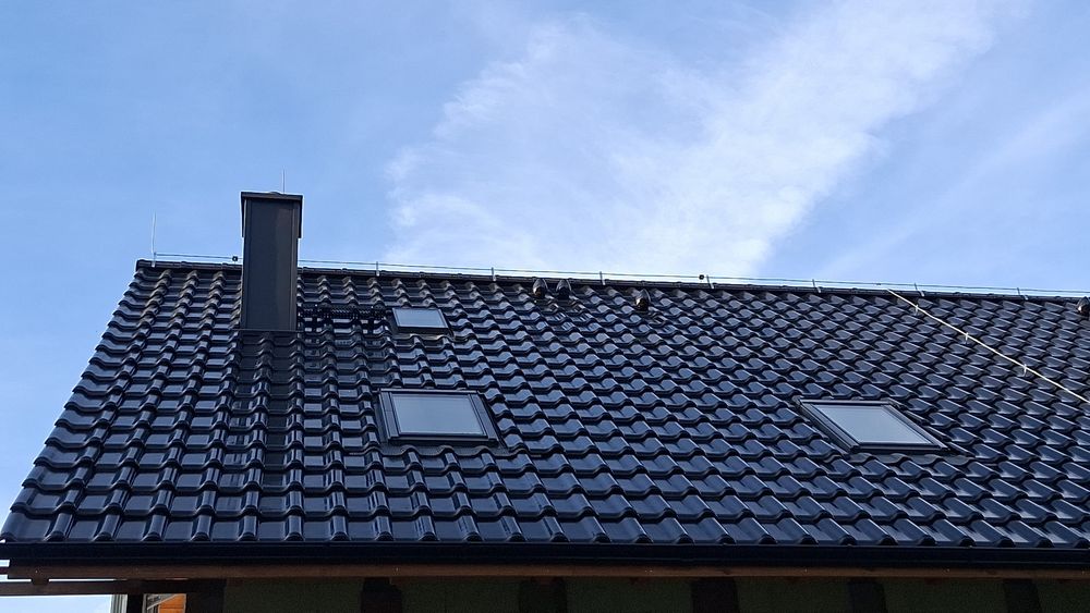 Dachówka czarna creaton titania