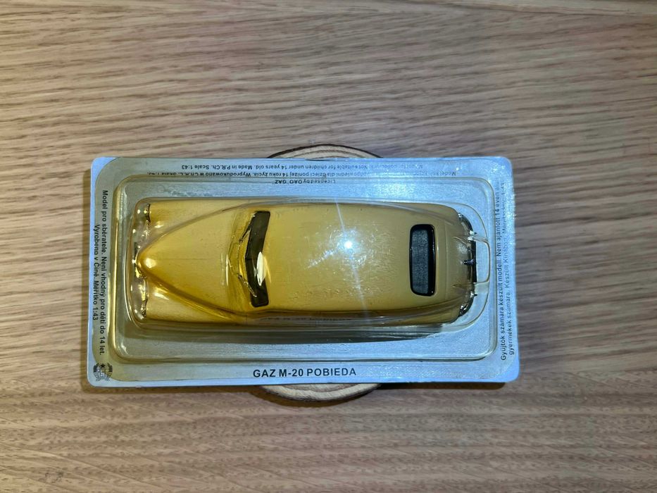 GAZ M20 Pobieda 1:43 model kolekcjonerski klasyk ZSRR