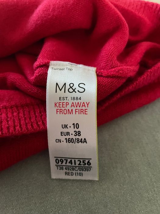 Sweterek z krótkim rękawem M&S