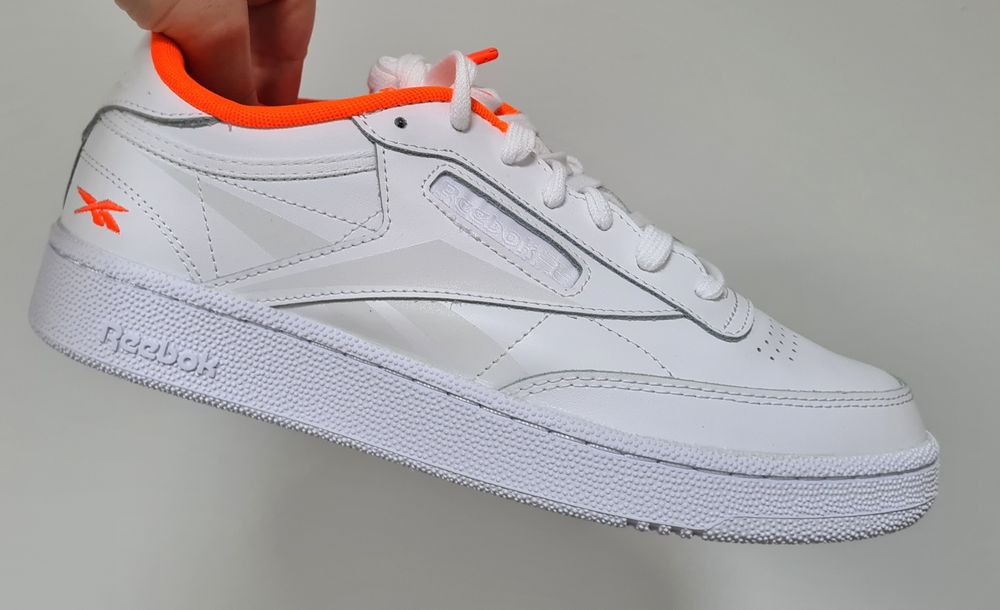 NOWE Reebok Classic Club C 85 rozm 40,5 białe męskie damskie 26 cm 41