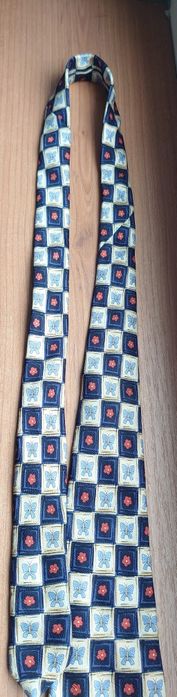 Tie Rack krawat jedwabny Charleston