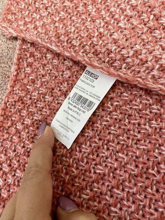 Cobertor Rabo de Sereia - Rosa