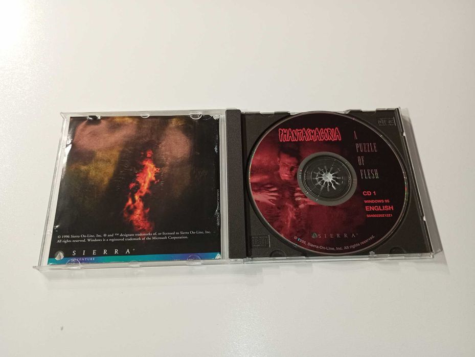 Phantasmagoria A Puzzle of Flesh PC CD ROM horror Roberta Williams