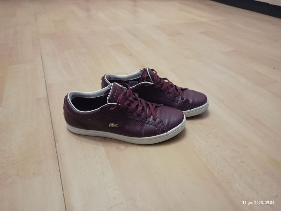Sportowe buty sneakersy trampki damskie Lacoste