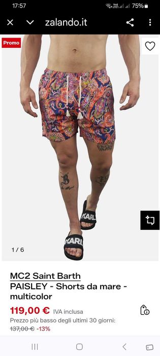 Шорти для плавання MC2 SAINT BARTH Розмір L  Плавки чоловічі ТОРГ.