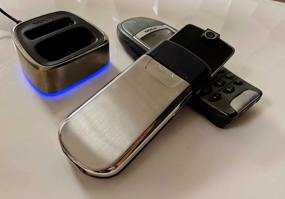 Nokia 8800 Classic Silver Edition ! Made in Germany ! НОВЫЙ ! Life timer 15 минут !