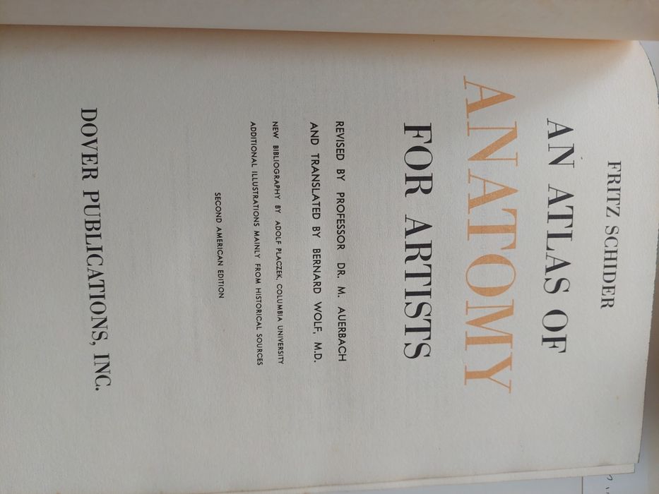 Livro an atlas of anatony for artists