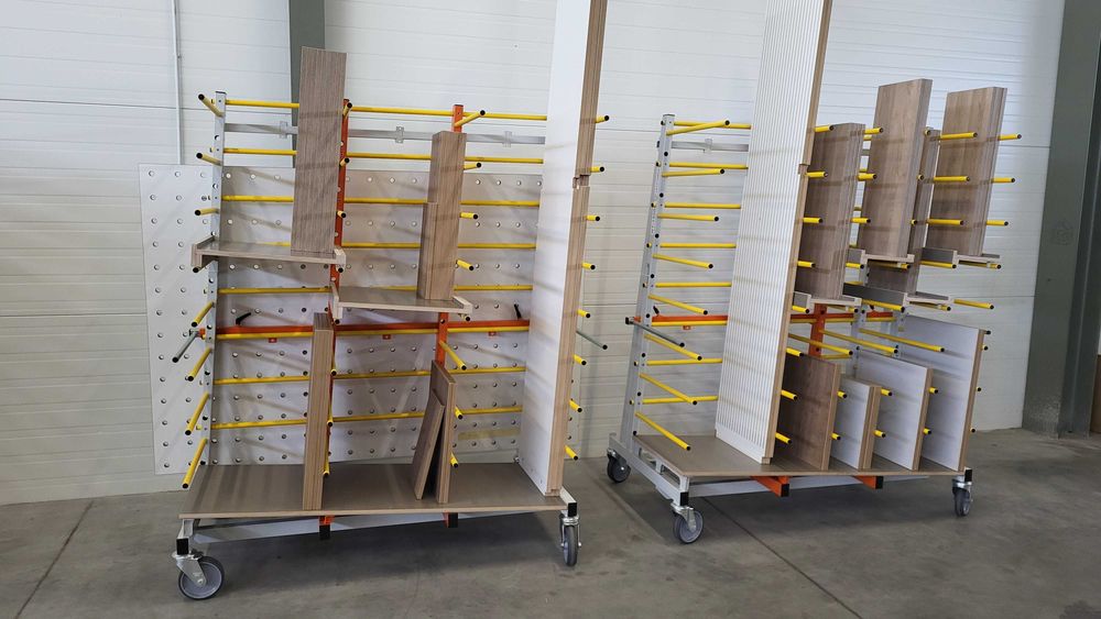 Wózek transportowy WT-1500 wózek do sortowania formatek