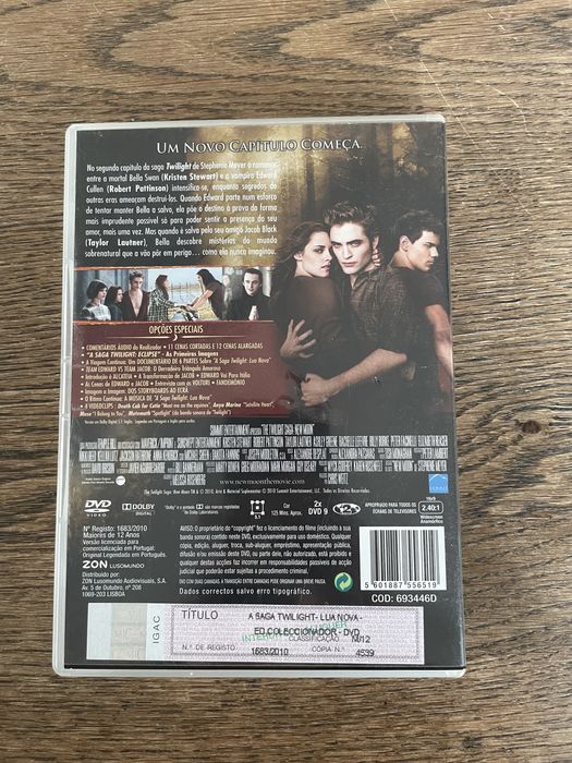 DVD “The Twilight Saga: New Moon”