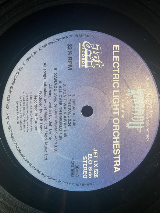 Electric Light Orchestra (ELO) - 8 LP