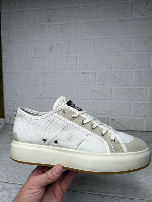 Крутой коллаб кроссовки stone island and ecco