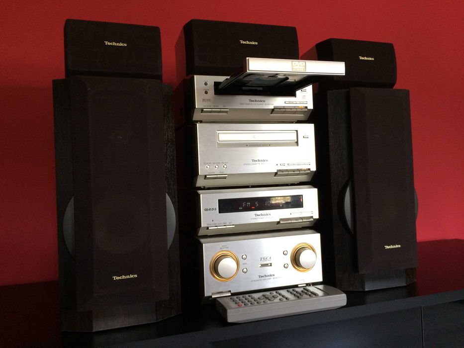 Technics SE-HDV600 wieża DVD Pro Logic VGCA RDS Flagowy model