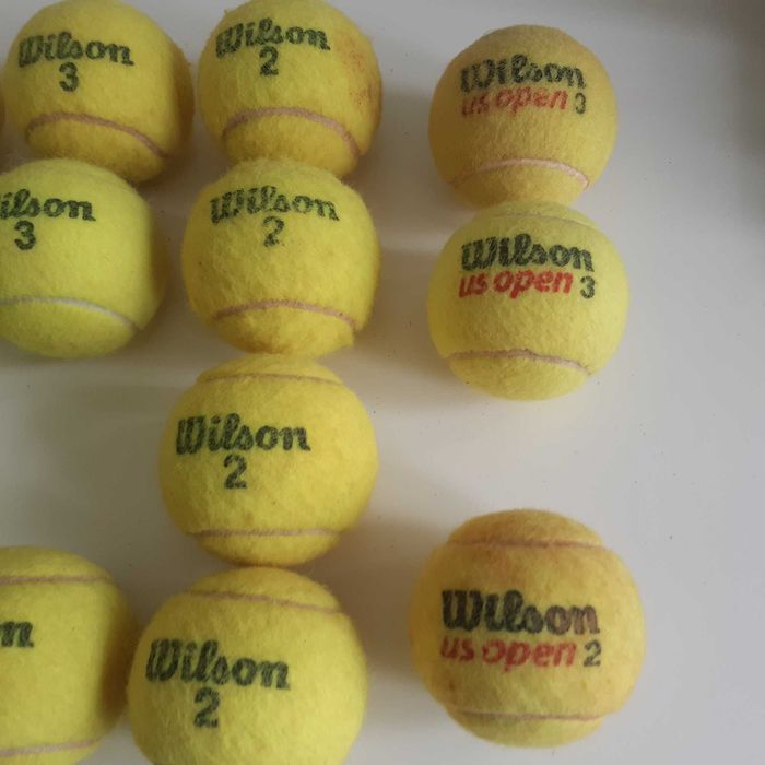Lote de 16 Bolas de Ténis Tennis Wilson Usadas Boas