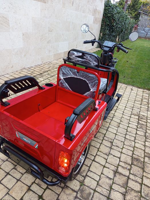 Електроскутер трицикл грузо/пасажир Smart 2000Вт, гарантія, муравей