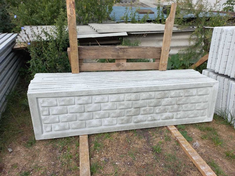 Продам бетонный єврозабор.Секционный забор