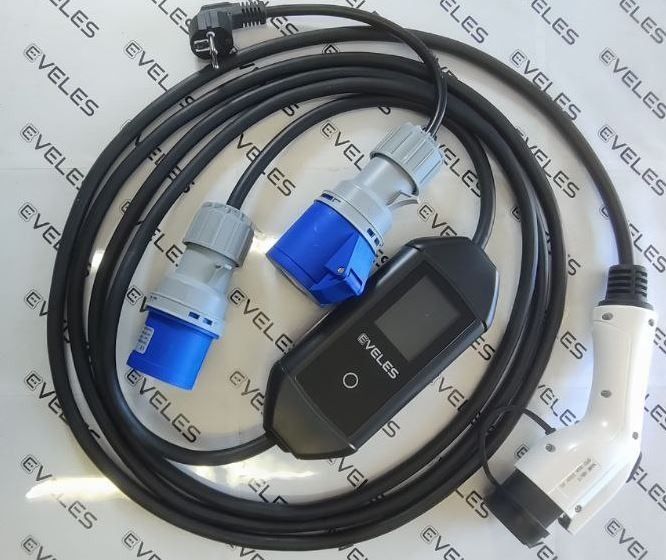 eVELES 22квт WiFi 3фазы. Зарядка электромобилей Франковск