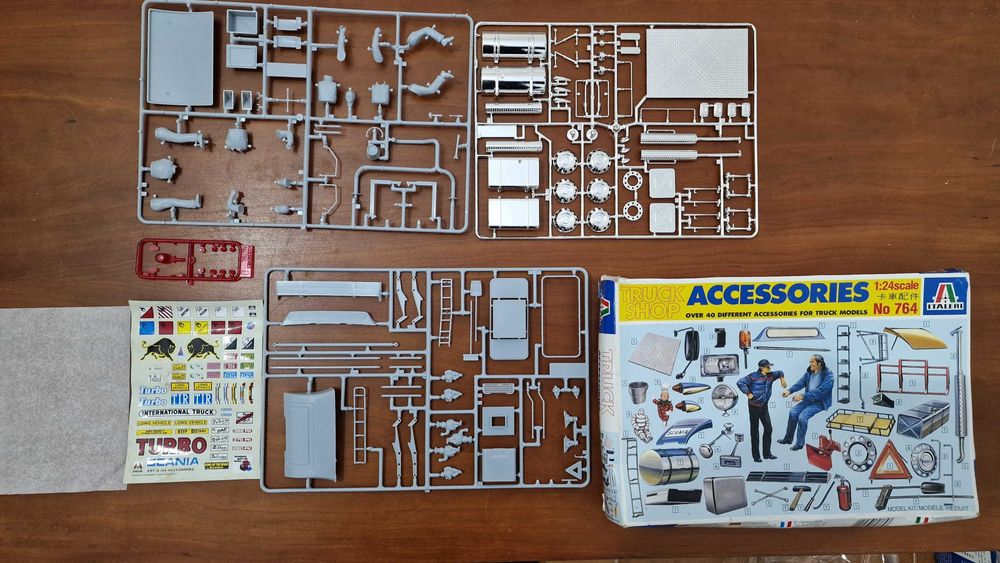 Modelismo Kit Acessórios para camião 1:24