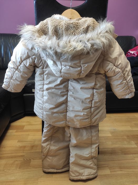 Dziecięcy komplet zimowy Marquitta r 86 92 kurtka puchowa spodnie