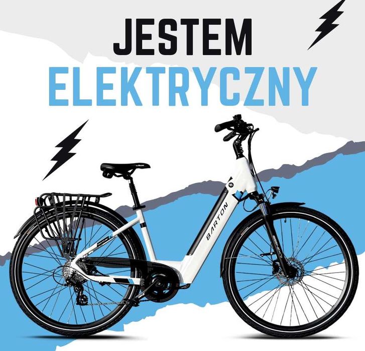 Nowy e-bike Barton Trip 2.0 Easy biały, koło 26"