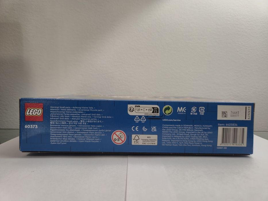 LEGO CITY  60373  Barco de Resgate dos Bombeiros