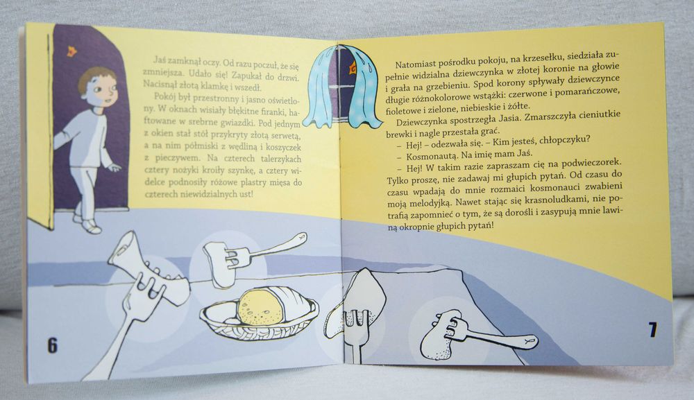 Książeczka Jaś kosmonauta