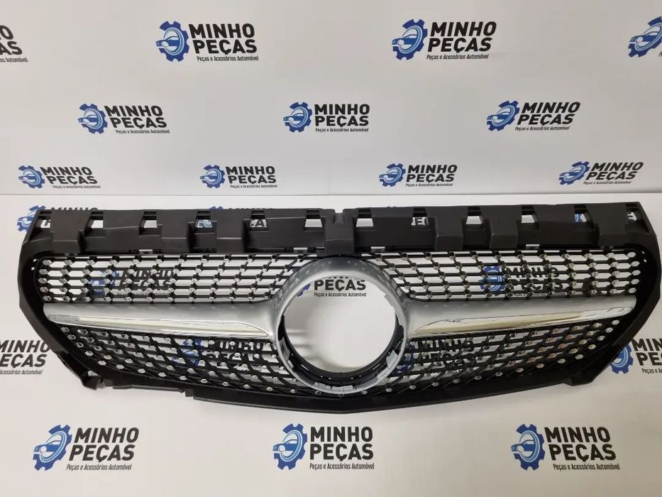 Grelha Frontal Mercedes CLA (W117) Diamond Silver