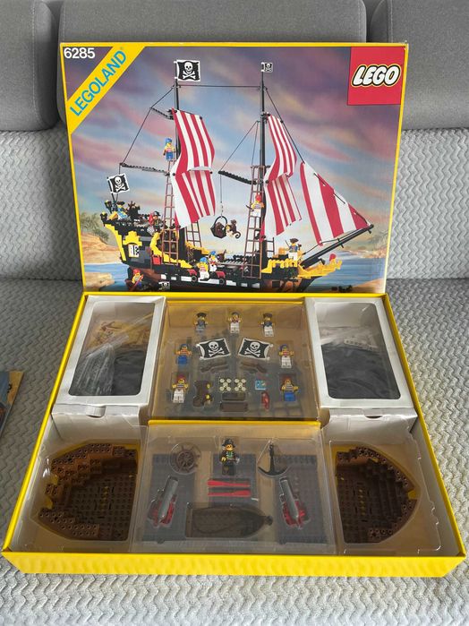 Lego 6285 Black Seas Barracuda = STAN KOLEKCJONERSKI dostawa za DARMO