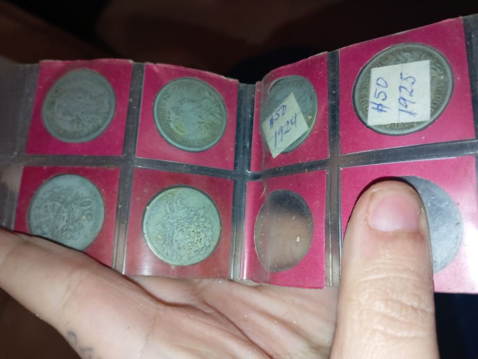 Lote de moedas só estás portugueses