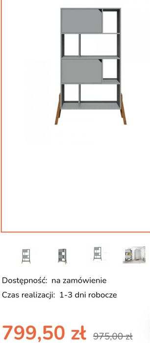 Meble Bellamy Lotta Szare