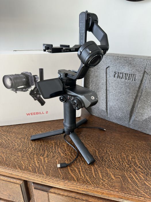 Nowy ZHIYUN WEEBILL 2 Gimbal, stabilizator do 3,3kg stabilizator foto film video