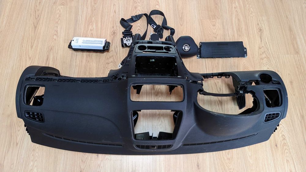 Conjunto Kit Airbags Tablier Skoda Yeti Original