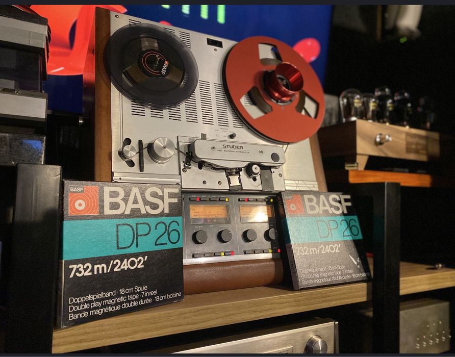 Italo disco mega mix indywidual, taśma basf 18 cm