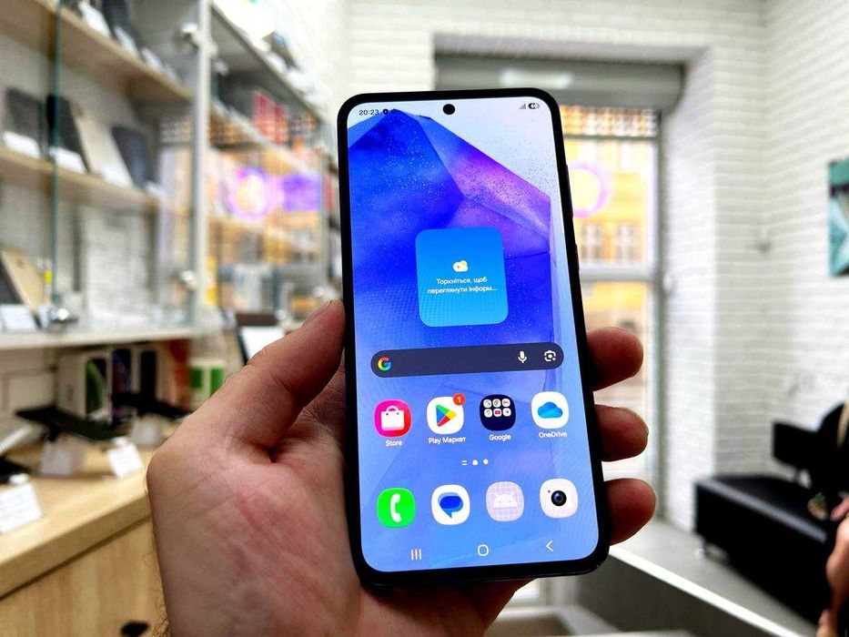 Samsung Galaxy A55 5G 8/256gb SM-A556B/DS Navy Blue добрий стан.