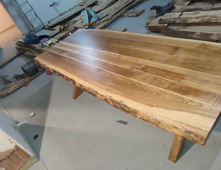 Blat dębowy klejony