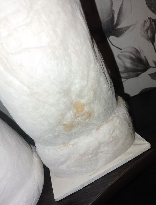 Дед Мороз и Снегурочка ватные, СССР (Дед - Ровенская фабрика игрушек