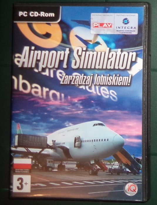 Aiport Simulator Zarządzaj lotniskiem PC CD BOX, 2011 PL