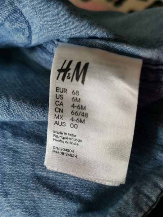 Koszula dżinsowa 68 H&M