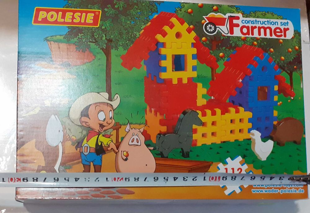 Klocki Polesie Farmer wafle