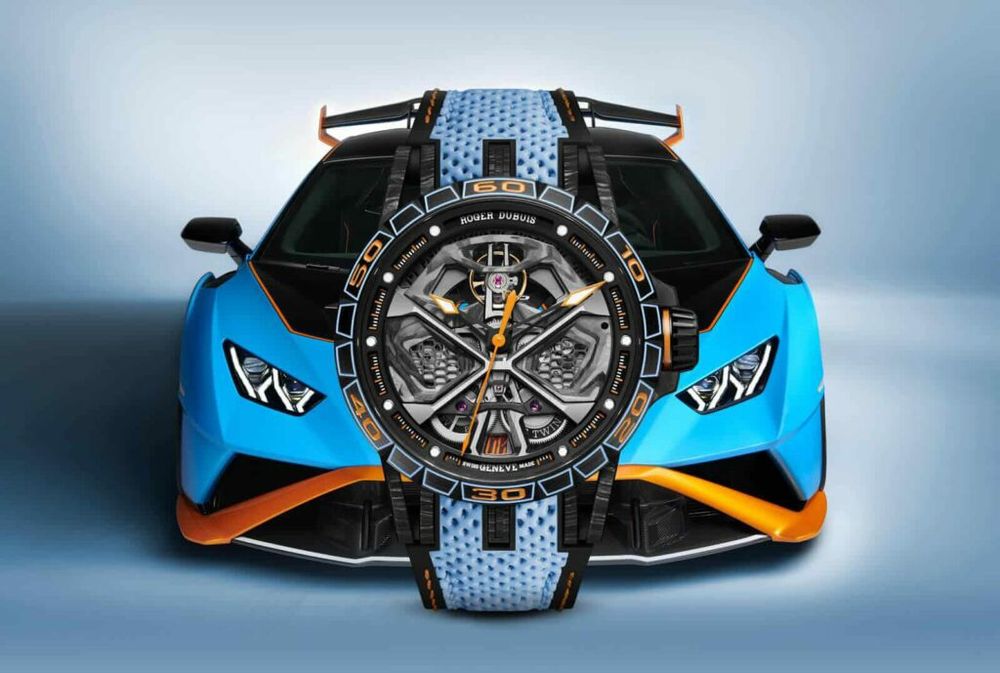 Relógio de pulso mecânico Excalibur Huracan.