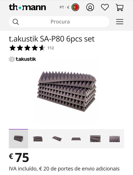 t.akustik SA-P80 Sound Absorber64738426663939121